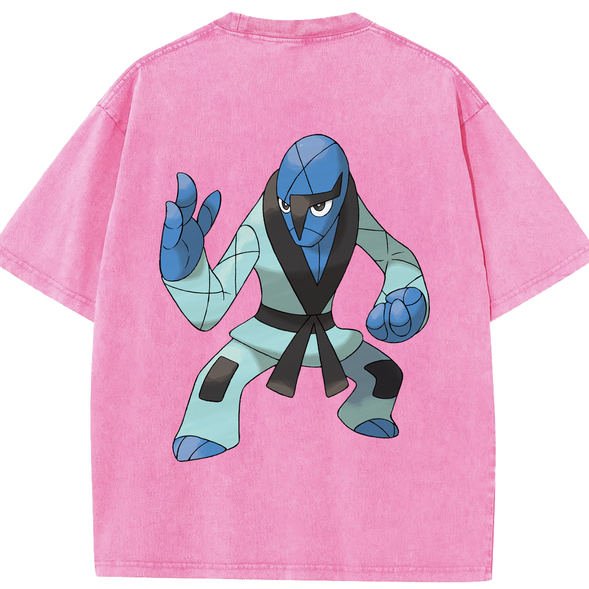 （画像用） ポケットモンスター Pokémon 綿100% ヴィンテージ風 半袖Tシャツ（背面プリント）